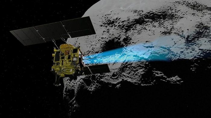 Sonda japonesa alcanza un asteroide para tomar muestras y traerlas a la Tierra