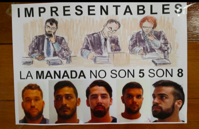 «Si La Manada sale ocupamos las calles»: convocan manifestaciones en toda España tras libertad provisional