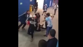 Hinchas argentinos dan brutal golpiza a futbolero croata tras el partido