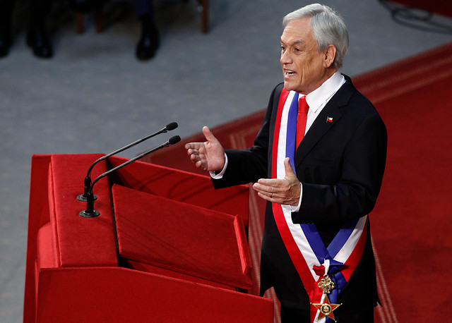 [CUENTA PÚBLICA] Piñera promete proyecto para regular ingreso al Servicio Público