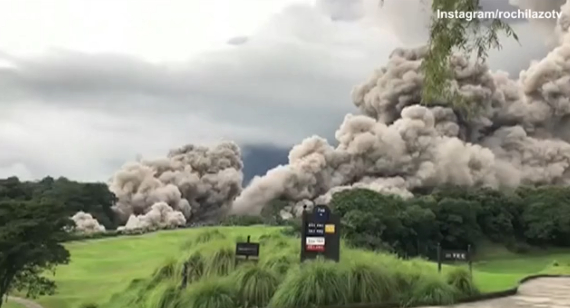 Erupción del Volcán de Fuego en Guatemala: «Toda la gente no pudo salir, yo digo que se quedaron enterrados»