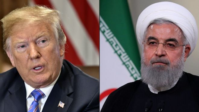 Donald Trump dice estar dispuesto a reunirse con el presidente de Irán, Hassan Rouhani