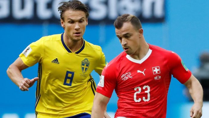 Suecia y Suiza, sin precisión, empatan 0-0 y se van al descanso