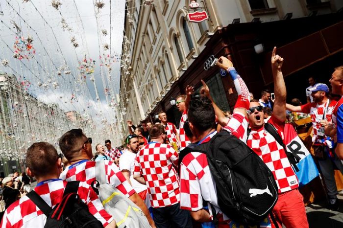 Euforia: El Mundial pone “patas arriba” la vida cotidiana de los croatas