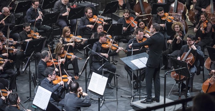 Concierto Orquesta Sinfónica Nacional dirigida por François López-Ferrer en Teatro Universidad de Chile