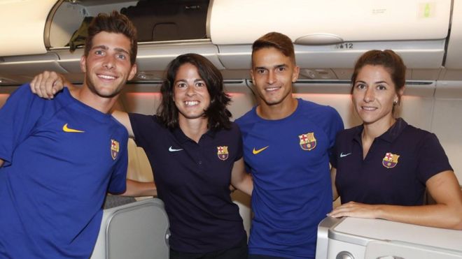 La polémica que desató el FC Barcelona por llevar a sus jugadoras en clase turista y a sus jugadores en business