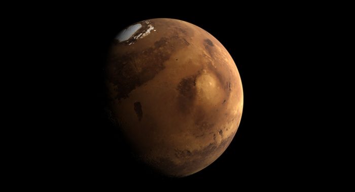 Hallazgo fundamental: encuentran por primera vez agua líquida bajo los casquetes polares de Marte