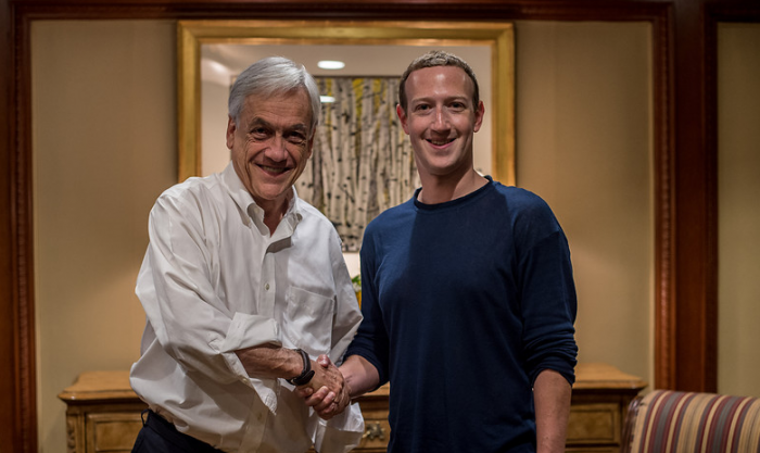 Piñera sorprende con reuniones junto a Mark Zuckerberg, Jeff Bezos, Tim Cook y otros líderes tecnológicos en EEUU
