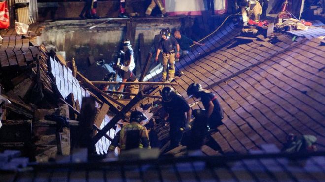 Más de 100 heridos en Vigo, España, tras desplome de una plataforma durante un concierto
