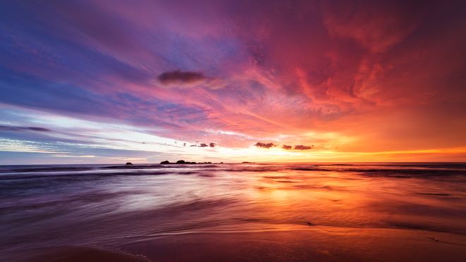 Los fenómenos físicos detrás de la belleza rojiza de los atardeceres