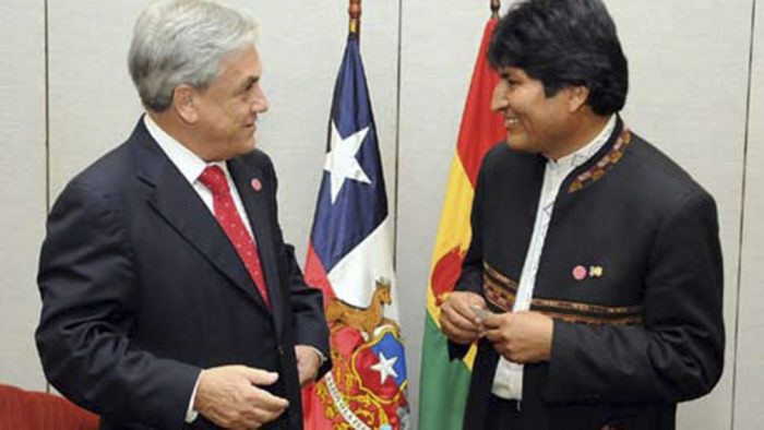 Chile advierte a Evo Morales que no use causa marítima para buscar la reelección