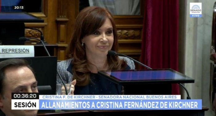 El duro discurso de Cristina Fernández de Kirchner ante lo que calificó como “una campaña de persecución y el hostigamiento”
