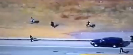 La persecución que volvió viral a este policía en Estados Unidos