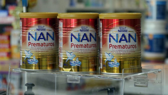 Sociedad Chilena de Pediatría llama a no consumir Nan Prematuros