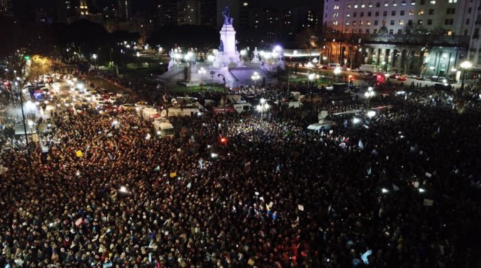 Argentina: con masiva marcha piden la detención de la expresidenta Cristina Fernández de Kirchner