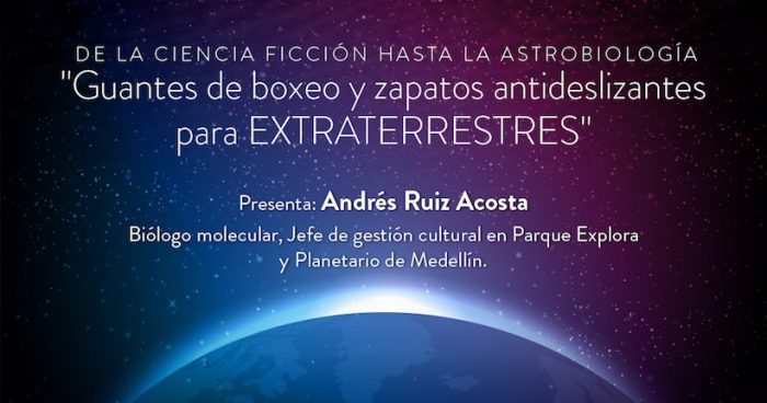 Charla sobre vida en el Universo con Andrés Ruiz en Planetario USACH