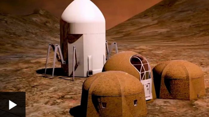 Marte: 5 diseños espectaculares de cómo podría ser la vida en el planeta rojo