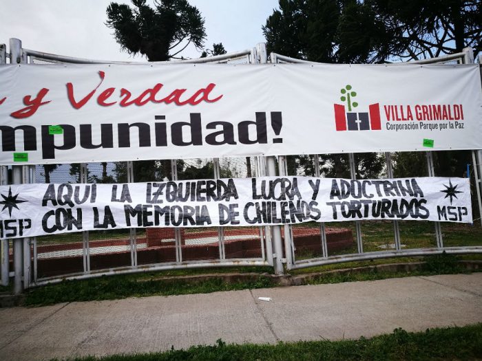 Villa Grimaldi condena ataque al sitio de memoria