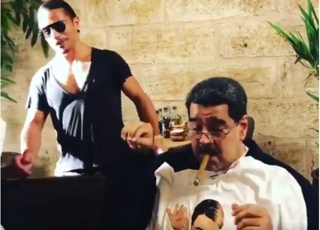 Venezuela indignada por «modesta» cena de Nicolás Maduro junto a «Salt Bae», popular chef en las redes sociales