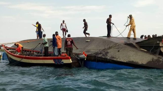 Tanzania: más de 90 ahogados en un accidente de ferry en el lago Victoria