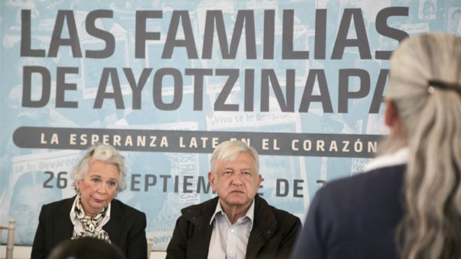 La ambigua relación de Andrés Manuel López Obrador – AMLO – con la desaparición de 43 estudiantes de Ayotzinapa