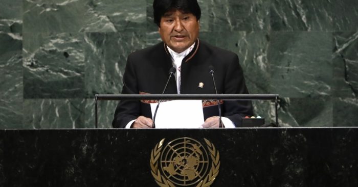 Evo Morales y su intervención en la ONU: «No es posible la vida en la Tierra sin agua»
