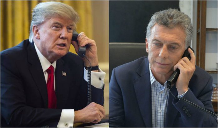 ¿Aló Donald?: Macri habla con Trump por teléfono sobre situación argentina