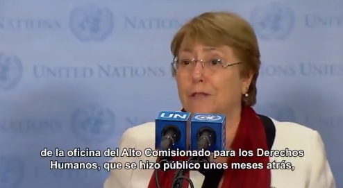 Las declaraciones de Michelle Bachelet en la ONU por la solicitud de investigar a Venezuela por posibles crímenes de lesa humanidad