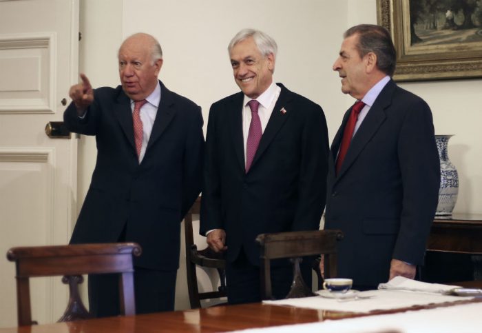 “No queremos mucha imaginación”: Lagos y Frei se reúnen con Piñera en la antesala del fallo de La Haya