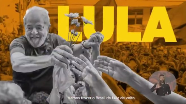 Lula da Silva protagoniza spot del Partido de los Trabajadores