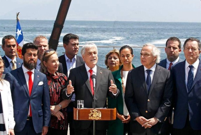 Piñera confía que fallo de La Haya le dará la razón a Chile en demanda boliviana
