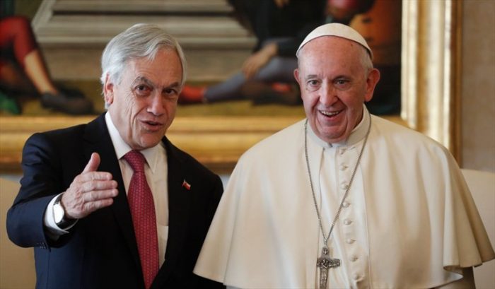 Piñera tras reunirse con el Papa Francisco: “Compartimos la esperanza de que la Iglesia pueda vivir un verdadero renacimiento»