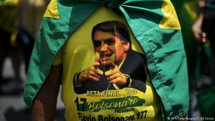 Brasil: sondeo confirma una amplia ventaja para Bolsonaro