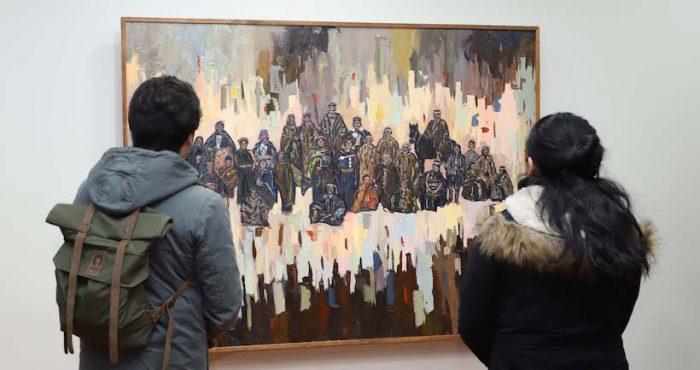 Muestra de arte indígena “Fillke” en Universidad Mayor de Temuco