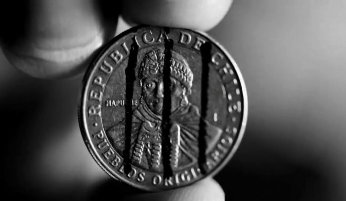Campaña Mapuche llama a marcar monedas de 100 pesos
