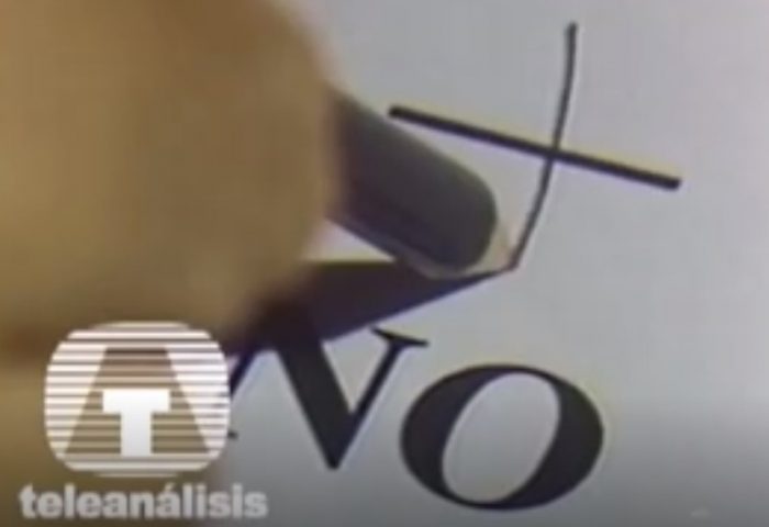 El emotivo regreso de TeleAnálisis: a 30 años del triunfo del No
