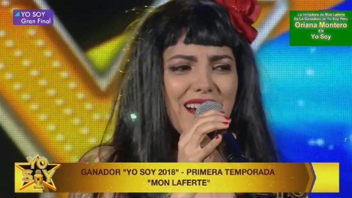 Ganó la “Mon Laferte” venezolana el programa “Yo Soy” en Perú