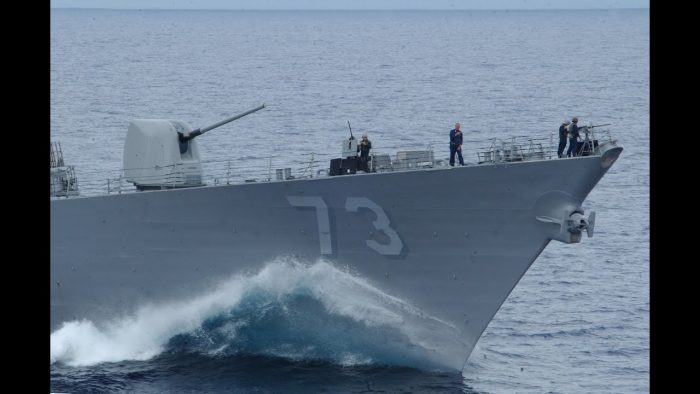 China denuncia la entrada ilegal de un buque de guerra de EE.UU. en sus aguas
