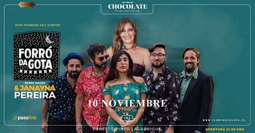 Concierto banda «Forró da Gota Chile» en Club Chocolate