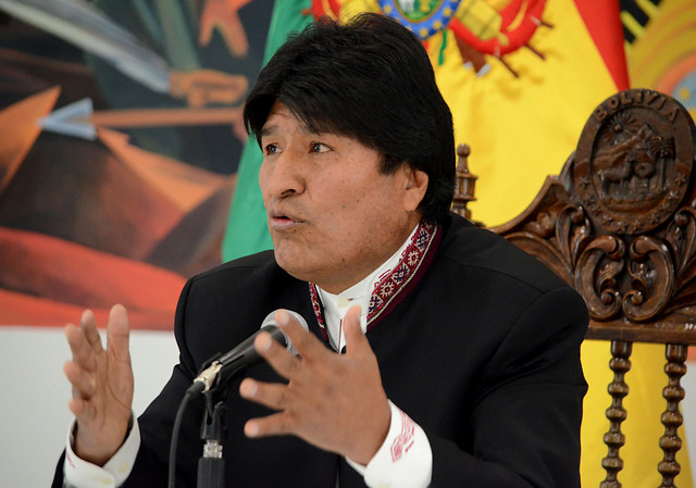 Evo Morales: “Chile, Brasil y Estados Unidos van a meter mucha plata a nuestros opositores para ganarnos”