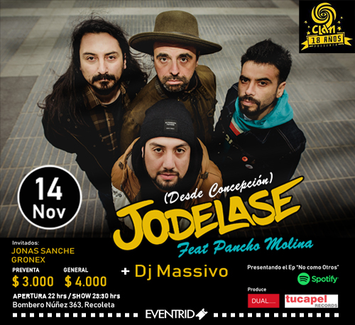 Concierto banda «Jodelase» en Bar el Clan
