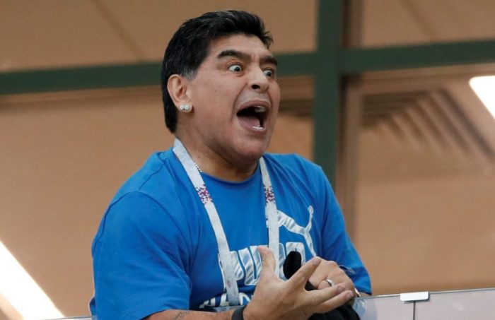 Maradona culpa al presidente Macri por los incidentes en el River-Boca