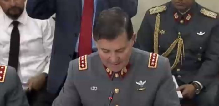 El testimonio del comandante en jefe del Ejército Ricardo Martínez