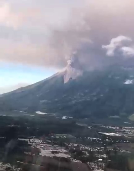 Las imágenes que dejó la erupción del Volcán de Fuego en Guatemala