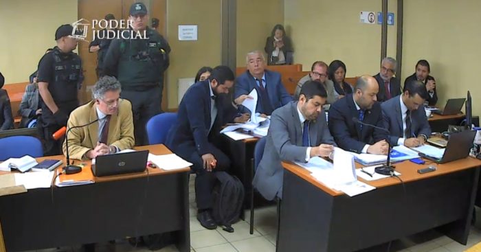 Audiencia de formalización de carabineros por muerte de Camilo Catrillanca desde el Juzgado de Garantía de Collipulli