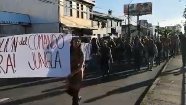 Marcha pidiendo la salida de Andrés Chadwick se tomó la ciudad de Temuco