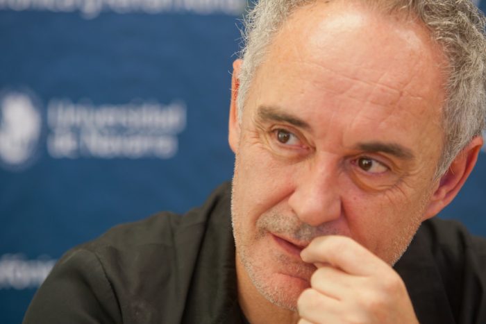 Ferran Adrià, chef español: «Los cocineros de nivel no cocinan»
