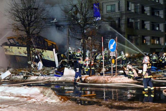 40 heridos en explosión en un restaurante de la ciudad japonesa de Sapporo