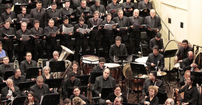 Concierto Novena Sinfonía de Beethoven en Teatro Universidad de Chile