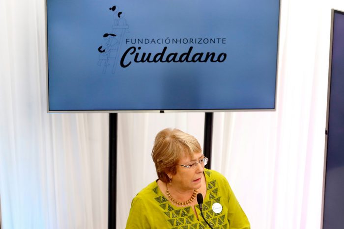 Michelle Bachelet de visita en Chile: se reunió con los colaboradores de su fundación «Horizonte Ciudadano»